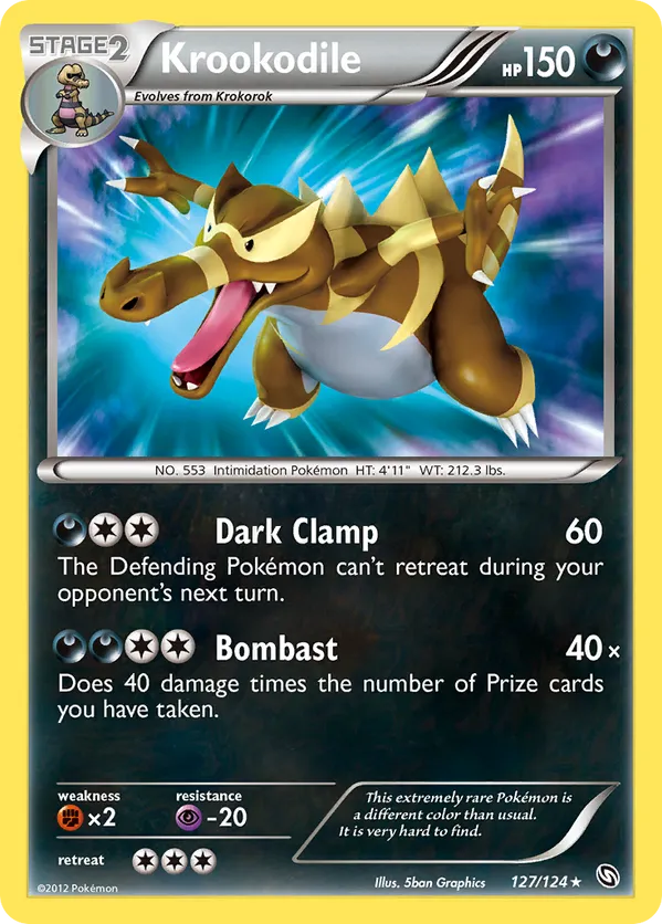 Krookodile - Dragons Exalted #127