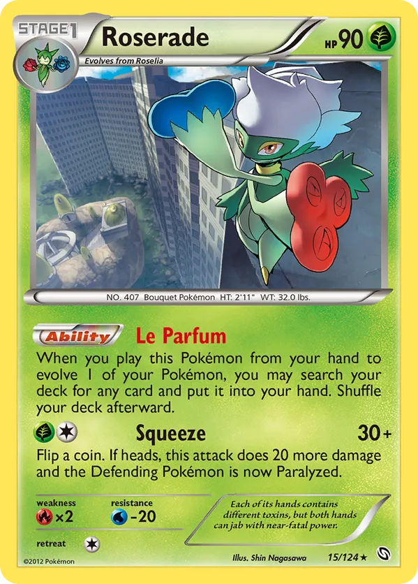 Roserade - Dragons Exalted #15