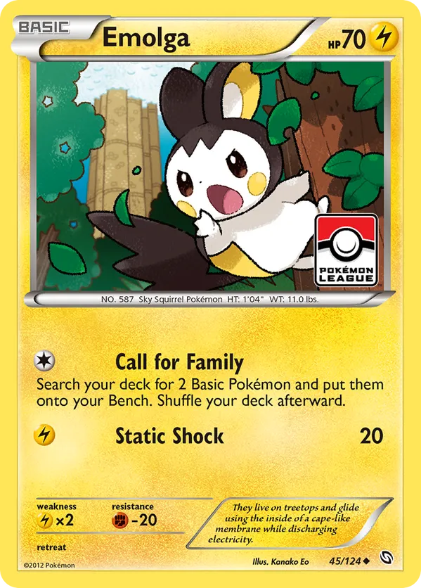 Emolga - Dragons Exalted #45