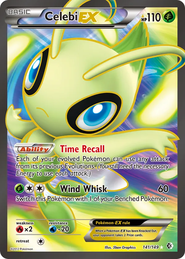Celebi-EX - Boundaries Crossed #141
