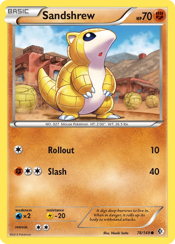 Sandshrew - Boundaries Crossed #78