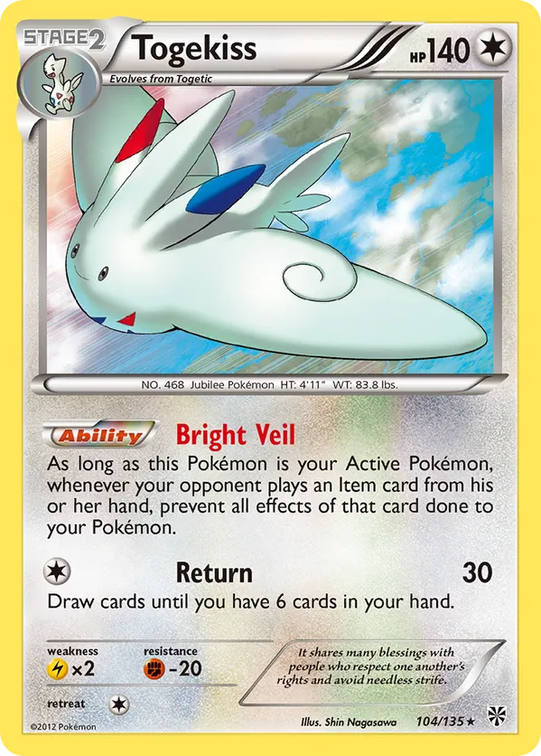 Togekiss - Plasma Storm #104
