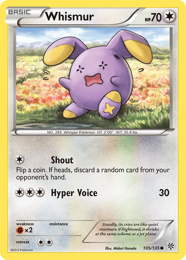Whismur - Plasma Storm #105