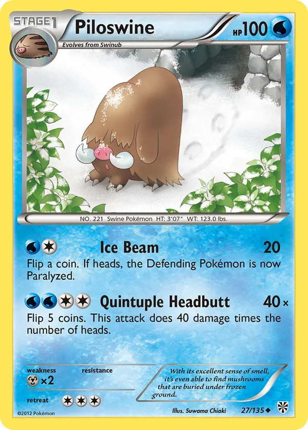 Piloswine - Plasma Storm #27