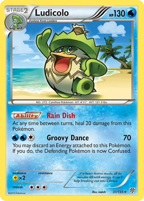 Ludicolo - Plasma Storm #31