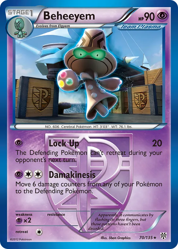 Beheeyem - Plasma Storm #70