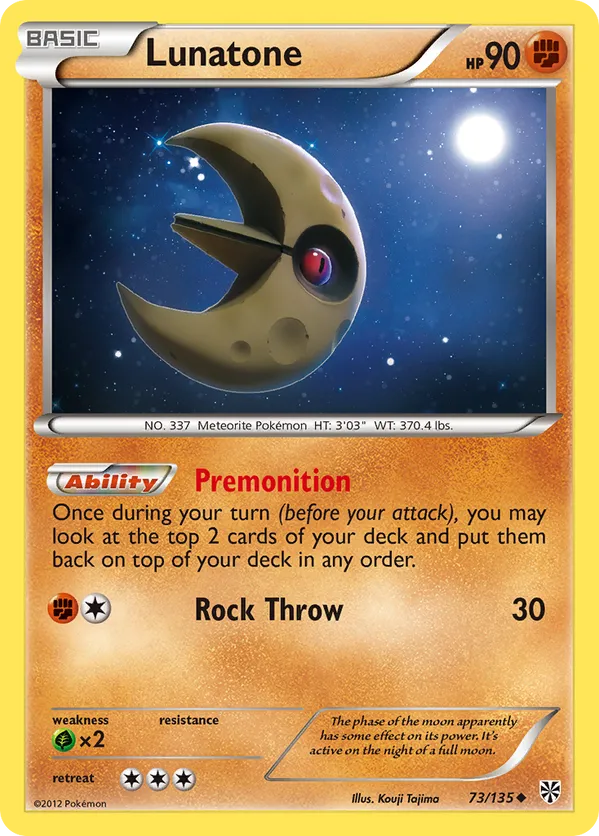 Lunatone - Plasma Storm #73