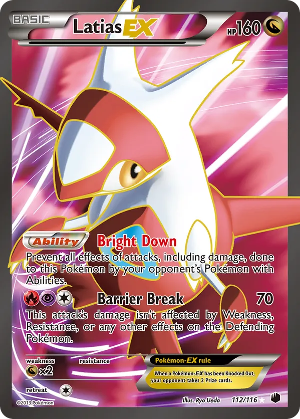 Latias-EX - Plasma Freeze #112