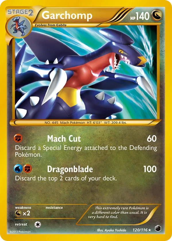 Garchomp - Plasma Freeze #120