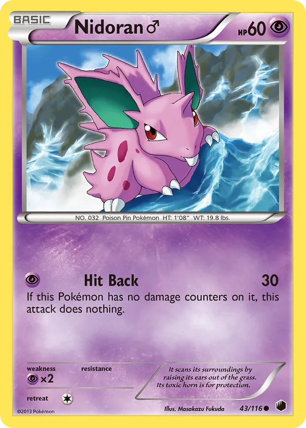 Nidoran ♂ - Plasma Freeze #43