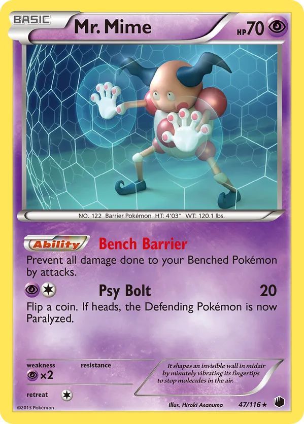 Mr. Mime - Plasma Freeze #47