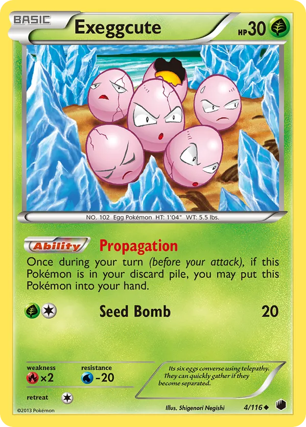 Exeggcute - Plasma Freeze #4