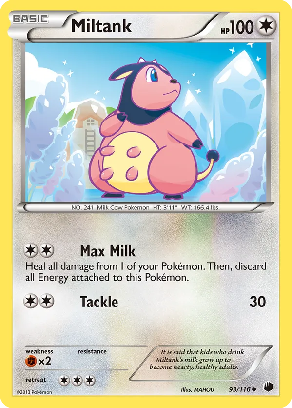Miltank - Plasma Freeze #93