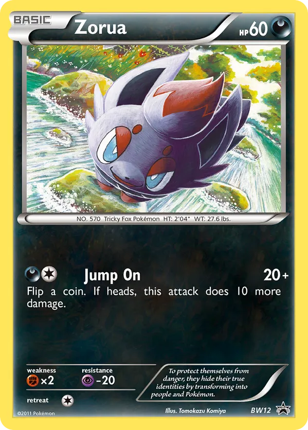 Zorua - BW Black Star Promos #BW12