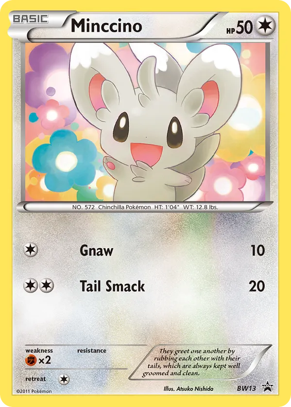 Minccino - BW Black Star Promos #BW13