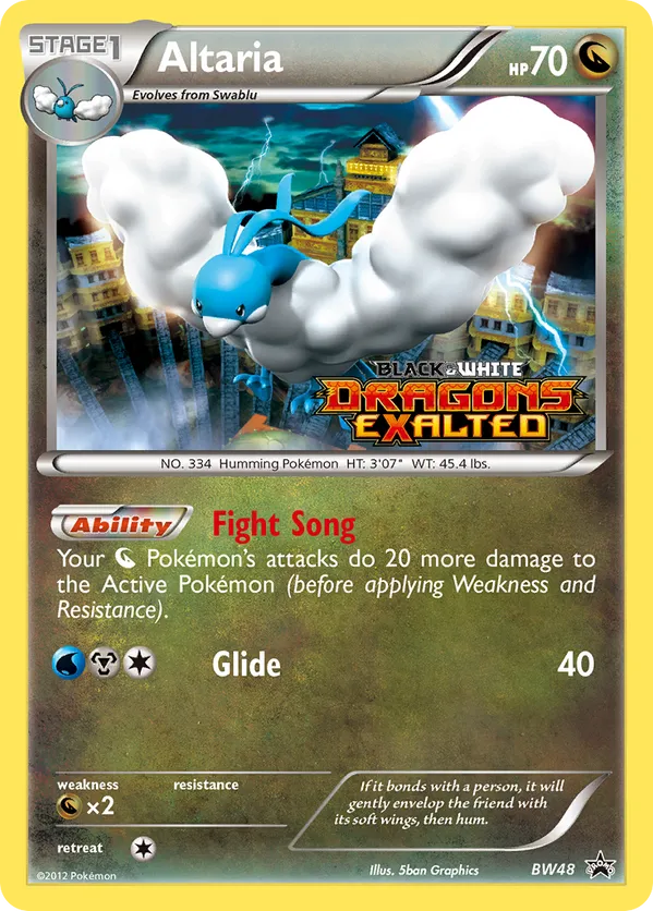 Altaria - BW Black Star Promos #BW48