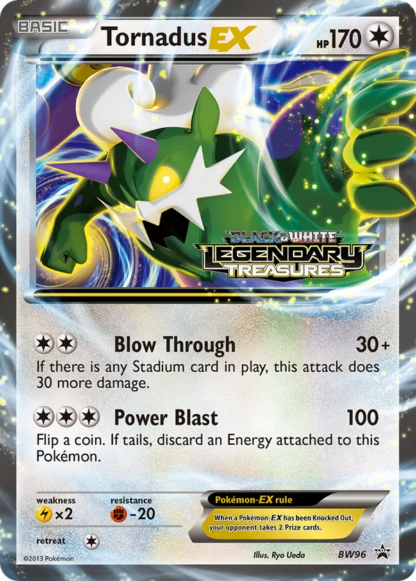 Tornadus-EX - BW Black Star Promos #BW96