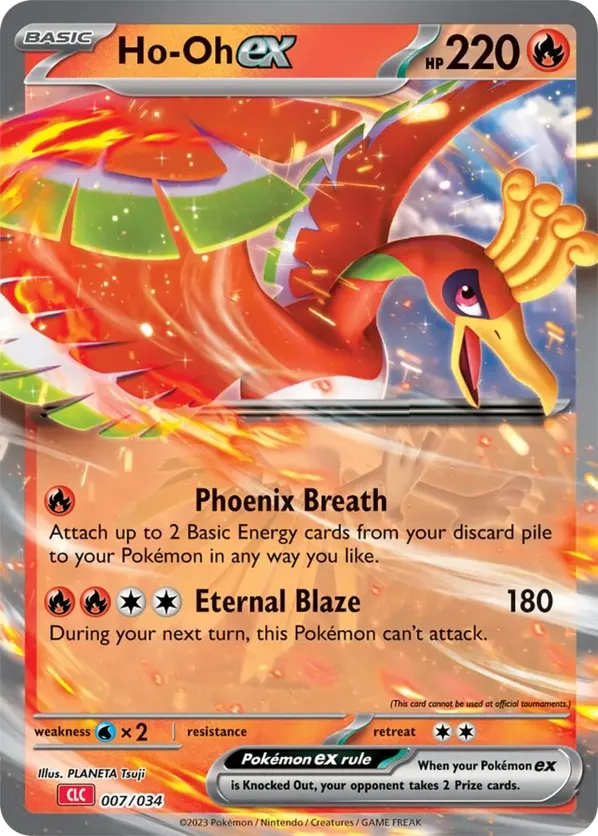 Ho-Oh ex - Pokémon TCG Classic - Charizard #007