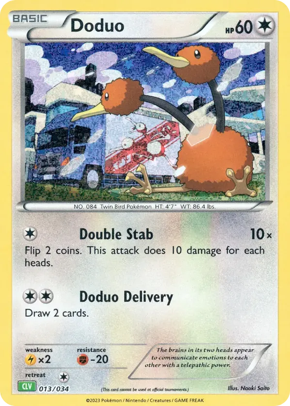 Doduo - Pokémon TCG Classic - Venusaur #013