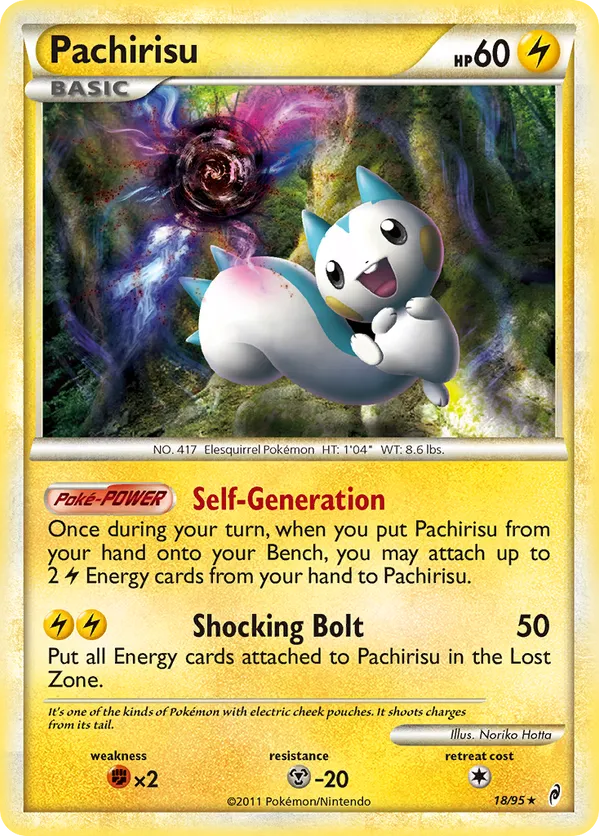 Pachirisu - Call of Legends #18
