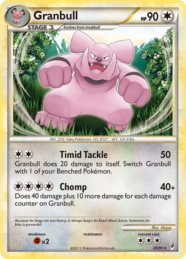 Granbull - Call of Legends #26