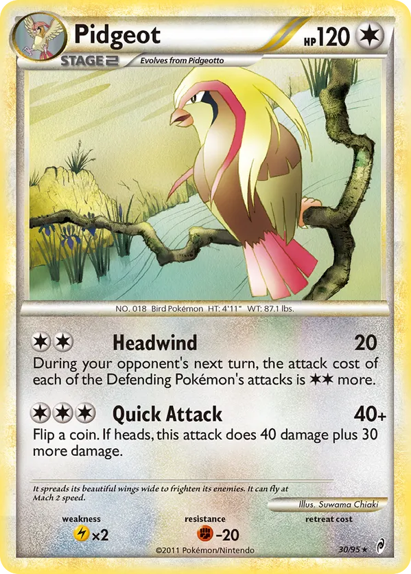 Pidgeot - Call of Legends #30