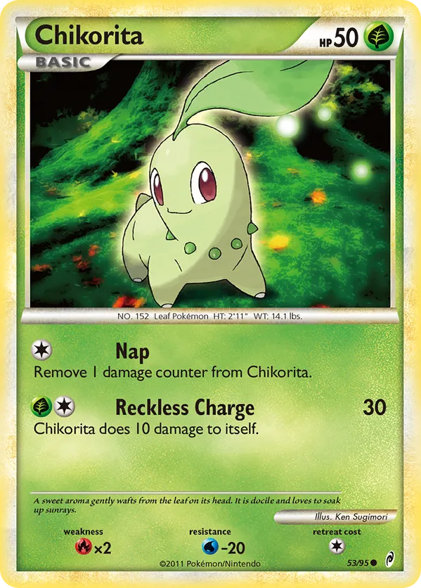 Chikorita - Call of Legends #53