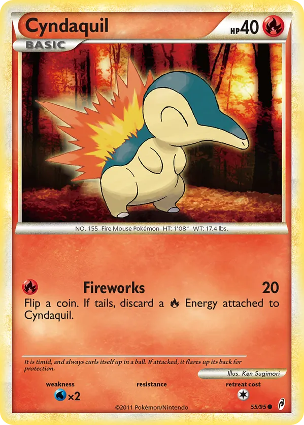 Cyndaquil - Call of Legends #55
