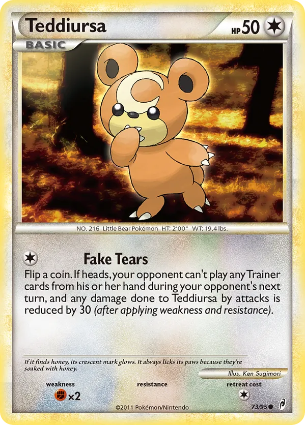 Teddiursa - Call of Legends #73