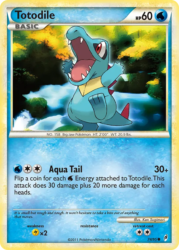 Totodile - Call of Legends #74