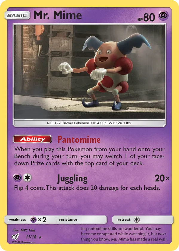 Mr. Mime - Detective Pikachu #11
