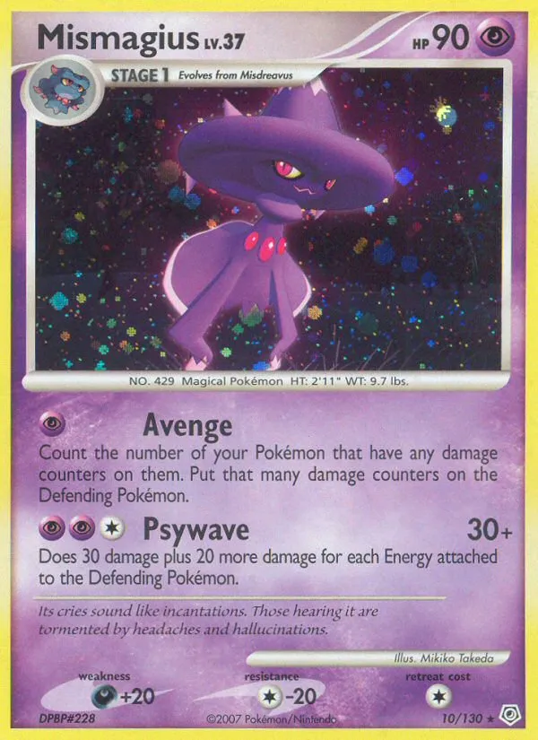 Mismagius - Diamond & Pearl #10