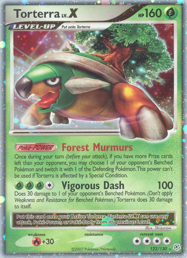 Torterra LV.X - Diamond & Pearl #122