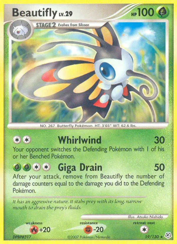 Beautifly - Diamond & Pearl #19