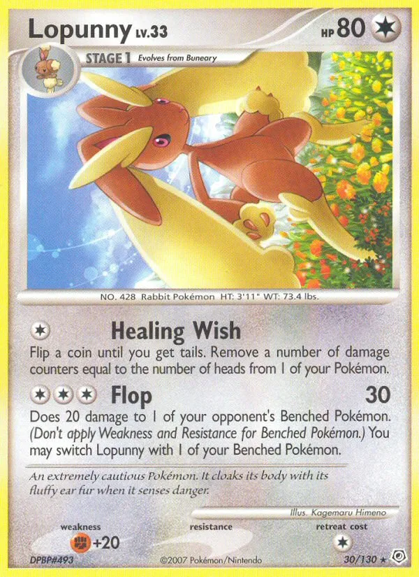 Lopunny - Diamond & Pearl #30