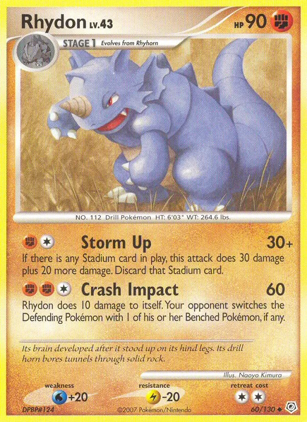 Rhydon - Diamond & Pearl #60