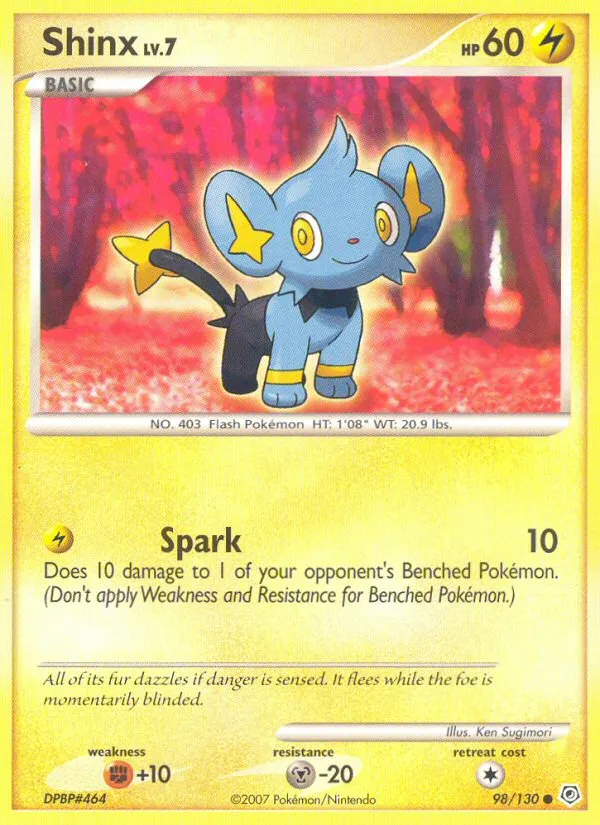 Shinx - Diamond & Pearl #98