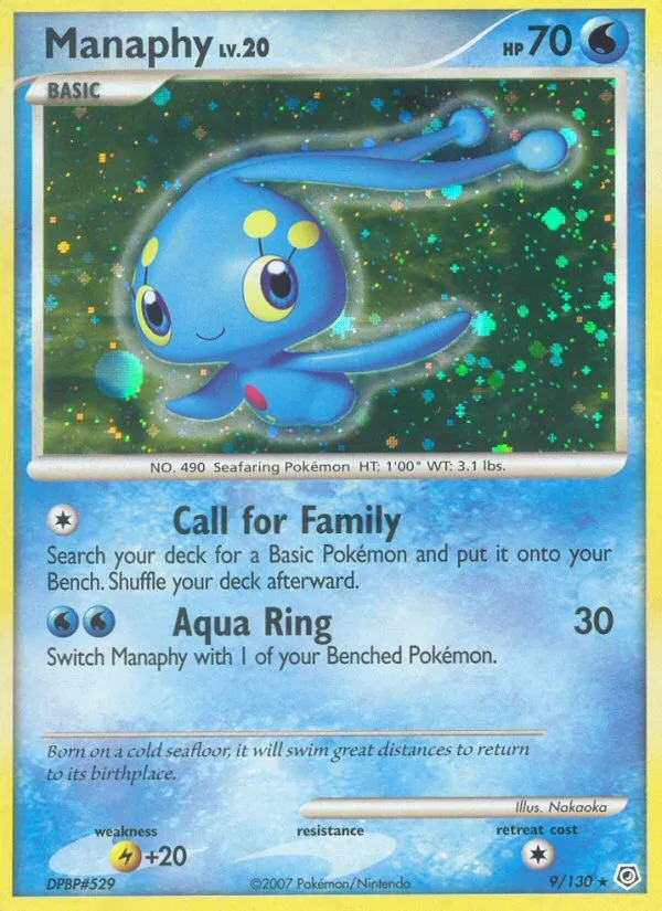 Manaphy - Diamond & Pearl #9