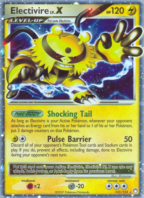 Electivire LV.X - Mysterious Treasures #121