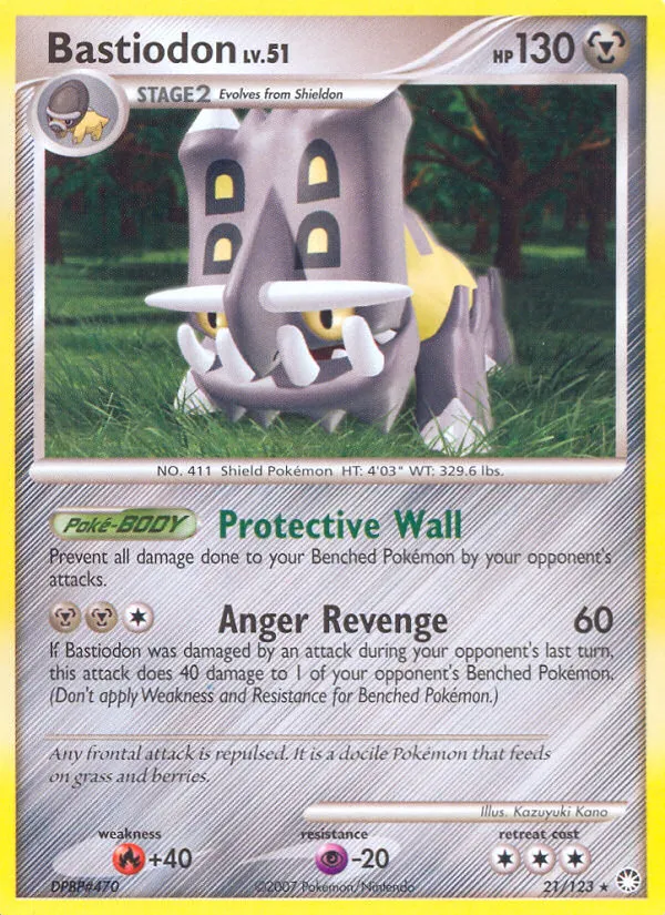 Bastiodon - Mysterious Treasures #21