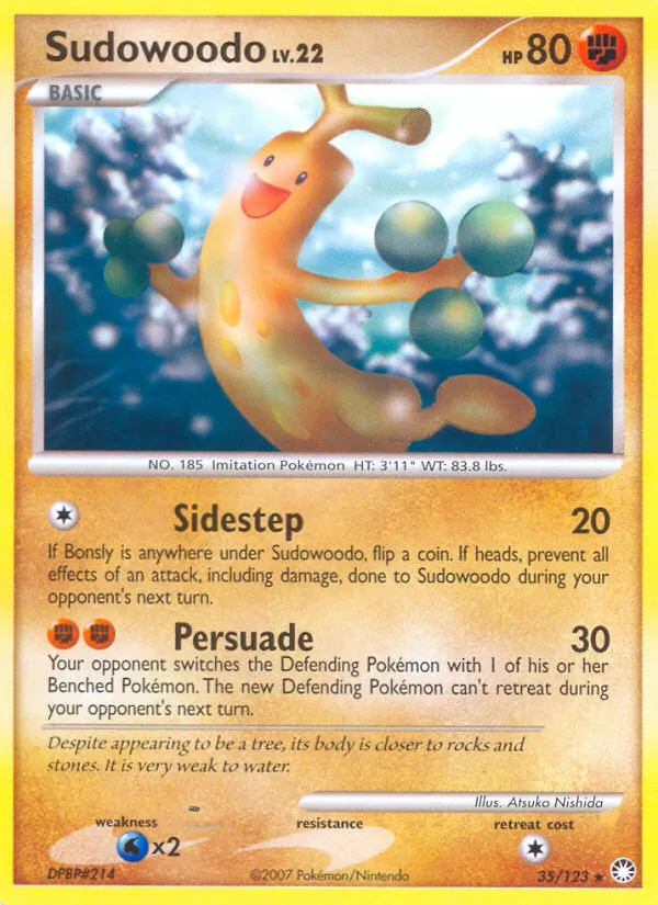 Sudowoodo - Mysterious Treasures #35