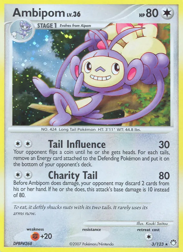 Ambipom - Mysterious Treasures #3