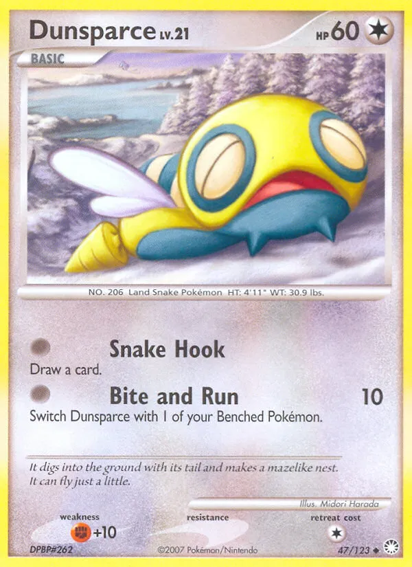 Dunsparce - Mysterious Treasures #47