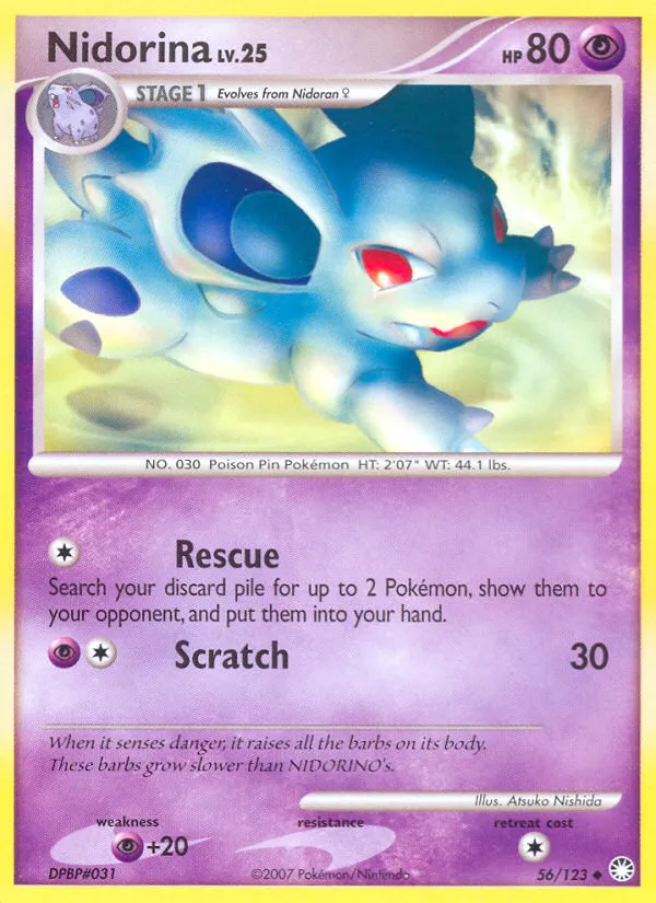 Nidorina - Mysterious Treasures #56