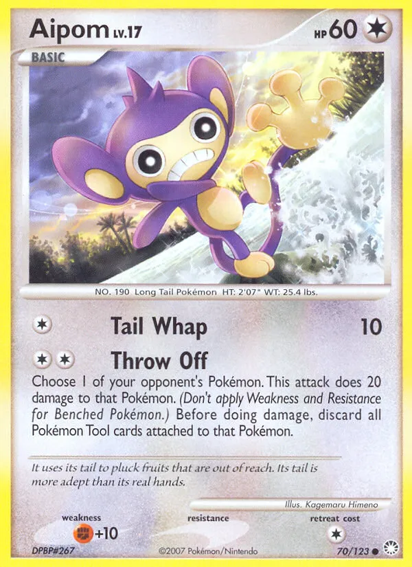 Aipom - Mysterious Treasures #70