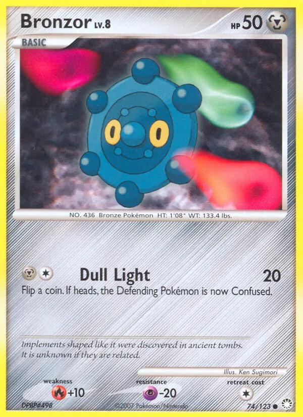 Bronzor - Mysterious Treasures #74