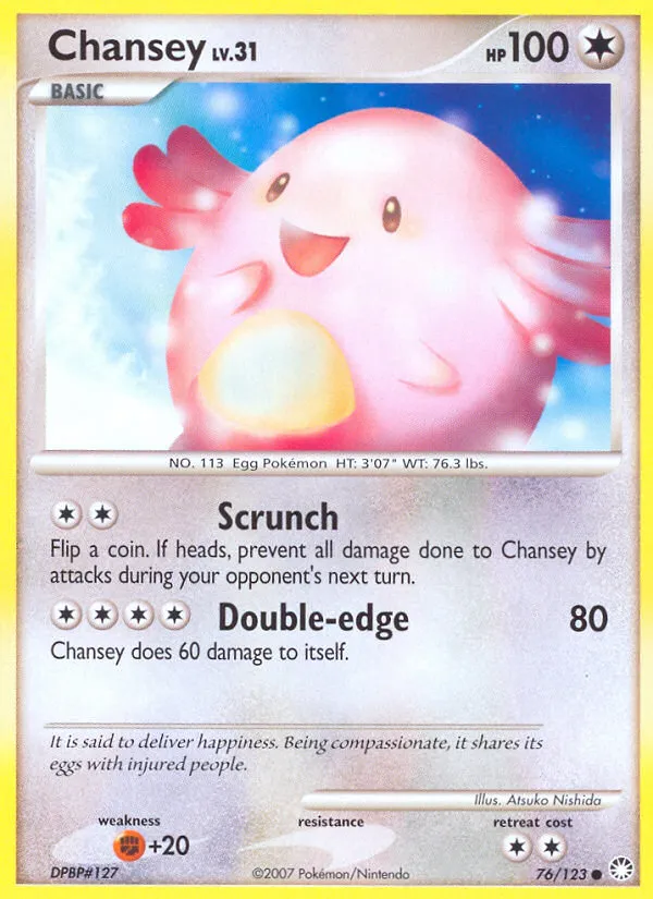 Chansey - Mysterious Treasures #76