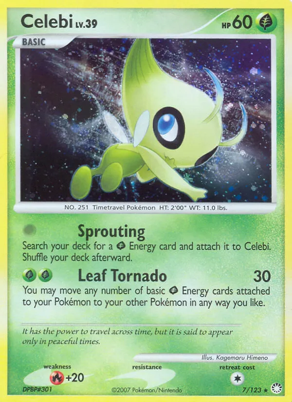 Celebi - Mysterious Treasures #7