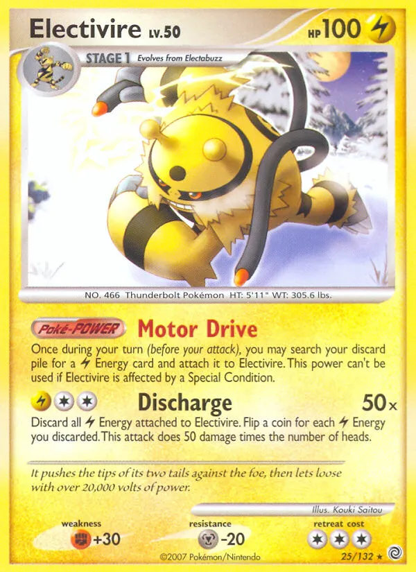 Electivire - Secret Wonders #25