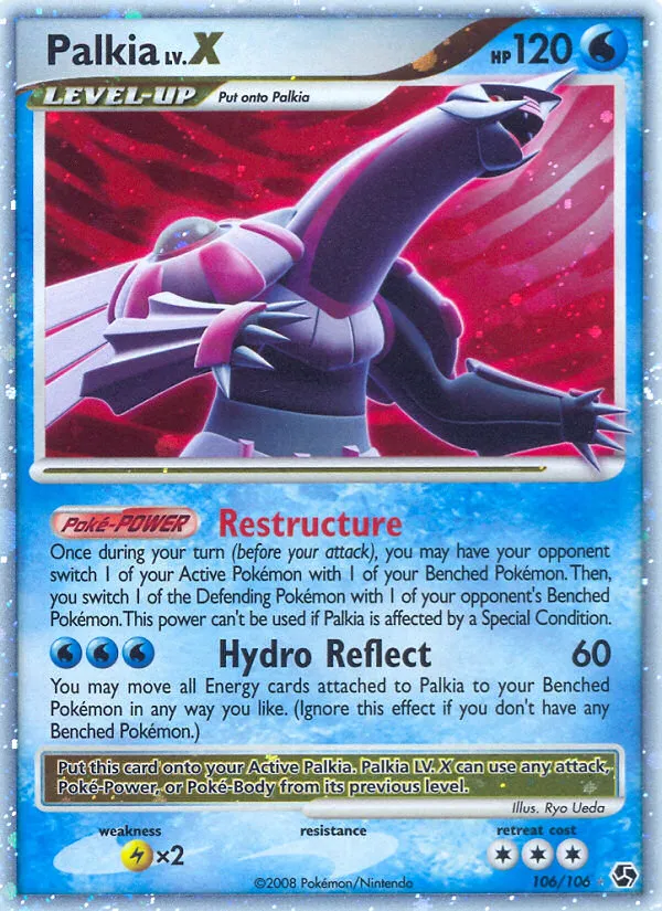 Palkia LV.X - Great Encounters #106
